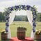 5Pcs 41FT Artificial Purple Flower Garland,Fake Hanging Purple Rose Lavender Garland Flower